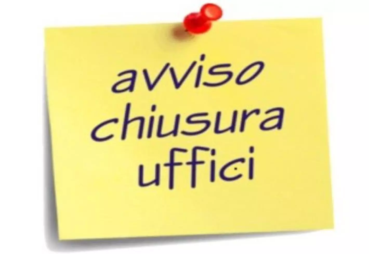 AVVISO CHIUSURA 