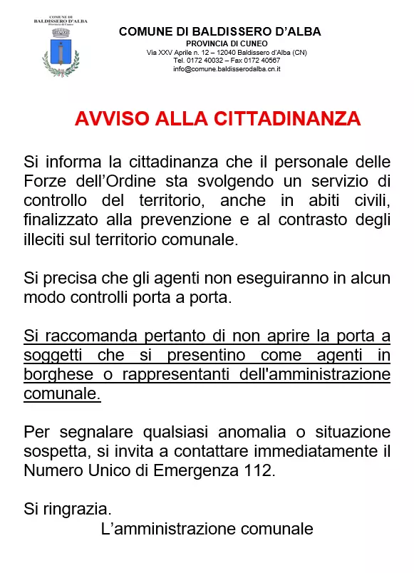 avviso 