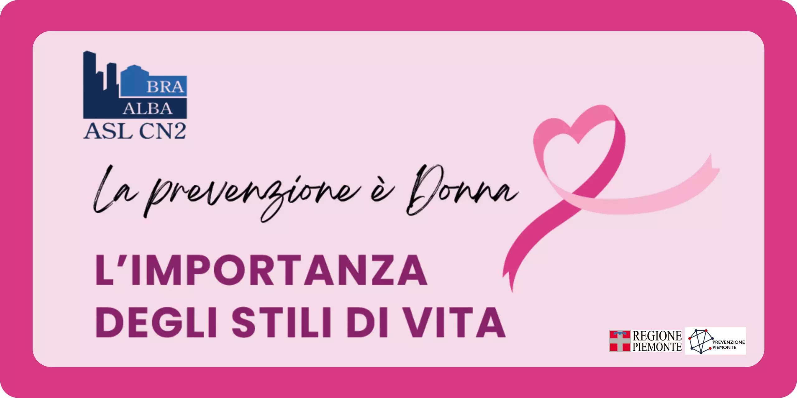 la prevenzione è donna