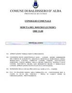AVVISO CONSIGLIO COMUNALE SEDUTA DEL 30/03/2015